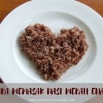 cara memasak nasi merah