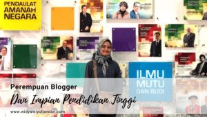 Perempuan bloger dan impian pendidikan tinggi