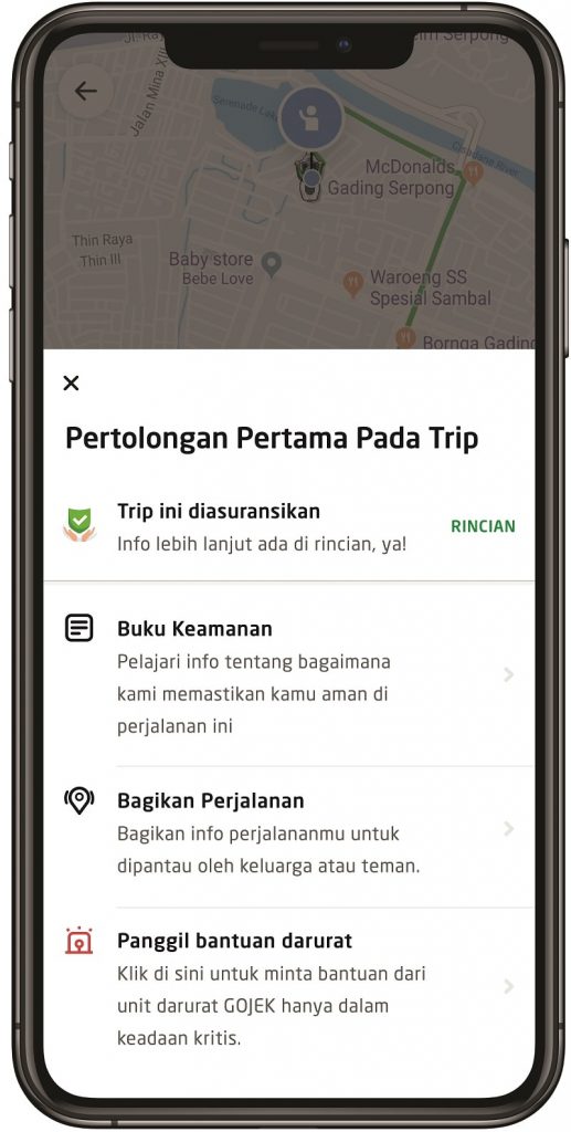 fitur pertolongan pertama