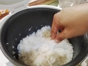 cara memasan nasi enak