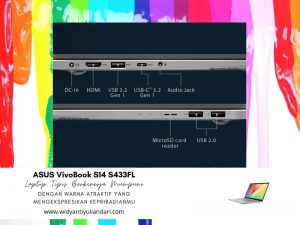 konektivitas Asus VivoBook S14