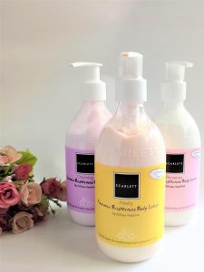 scarlett whitening lotion