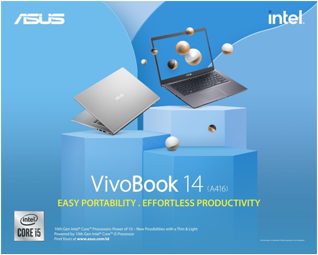 ASUS VivoBook 14 (A416) berprosesor intelcore 5