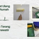 mengecat dinding dengan cat putih catylac
