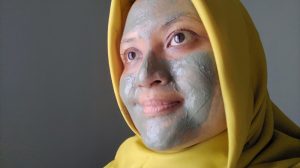 penggunaan masker mugwort scarlett